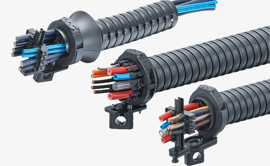 Raccordements axe 6 triflex R