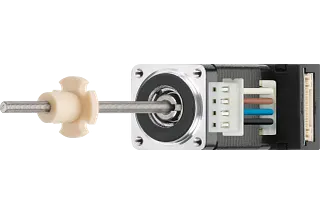 Lead screw stepper motor