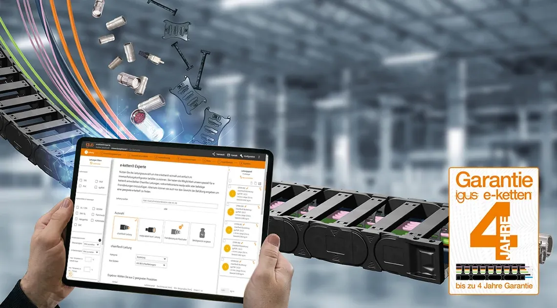 Energy chain configurator