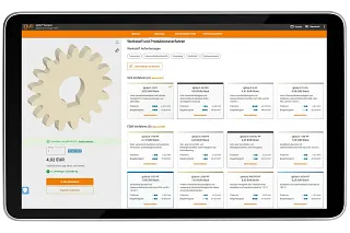 Online 3D printing service