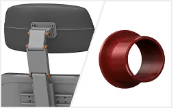 Sandaran kepala dan plain bearing iglidur R
