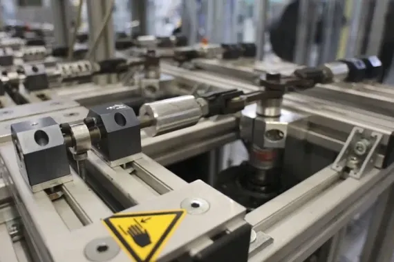 Test für linearen Kurzhubverschleiß