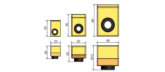 Indikator posisi untuk modul linear drylin