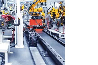 Seventh-axis robot cables