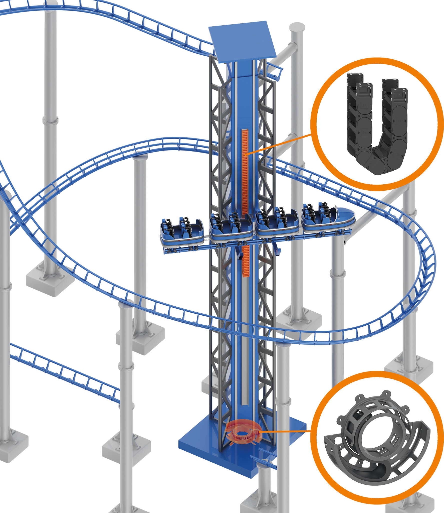 Amusement technology animatronics