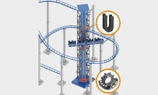 IGUS_3DSTILL_Amusement_technology_Vertical_lift