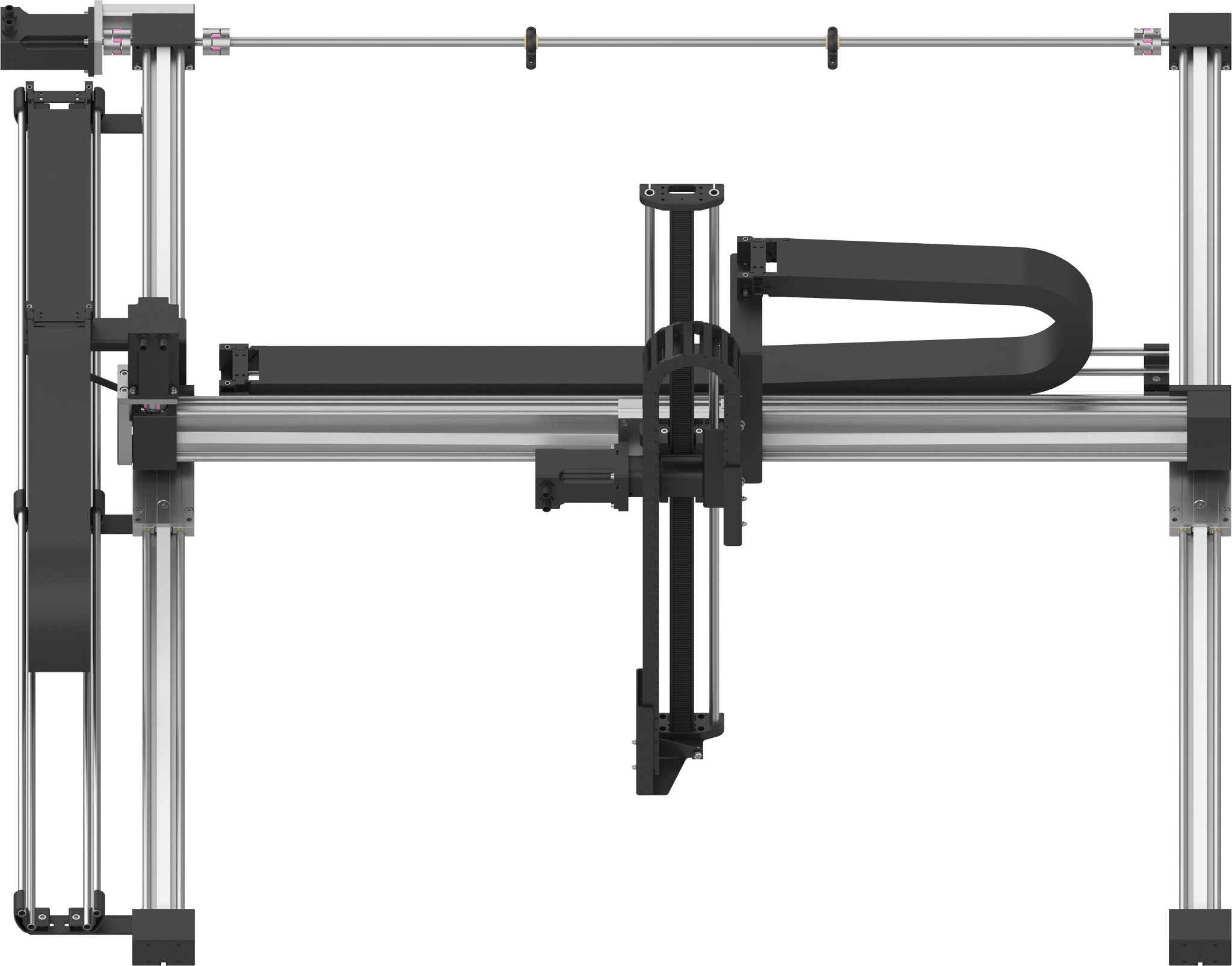 Energy chain sets for room linear robots