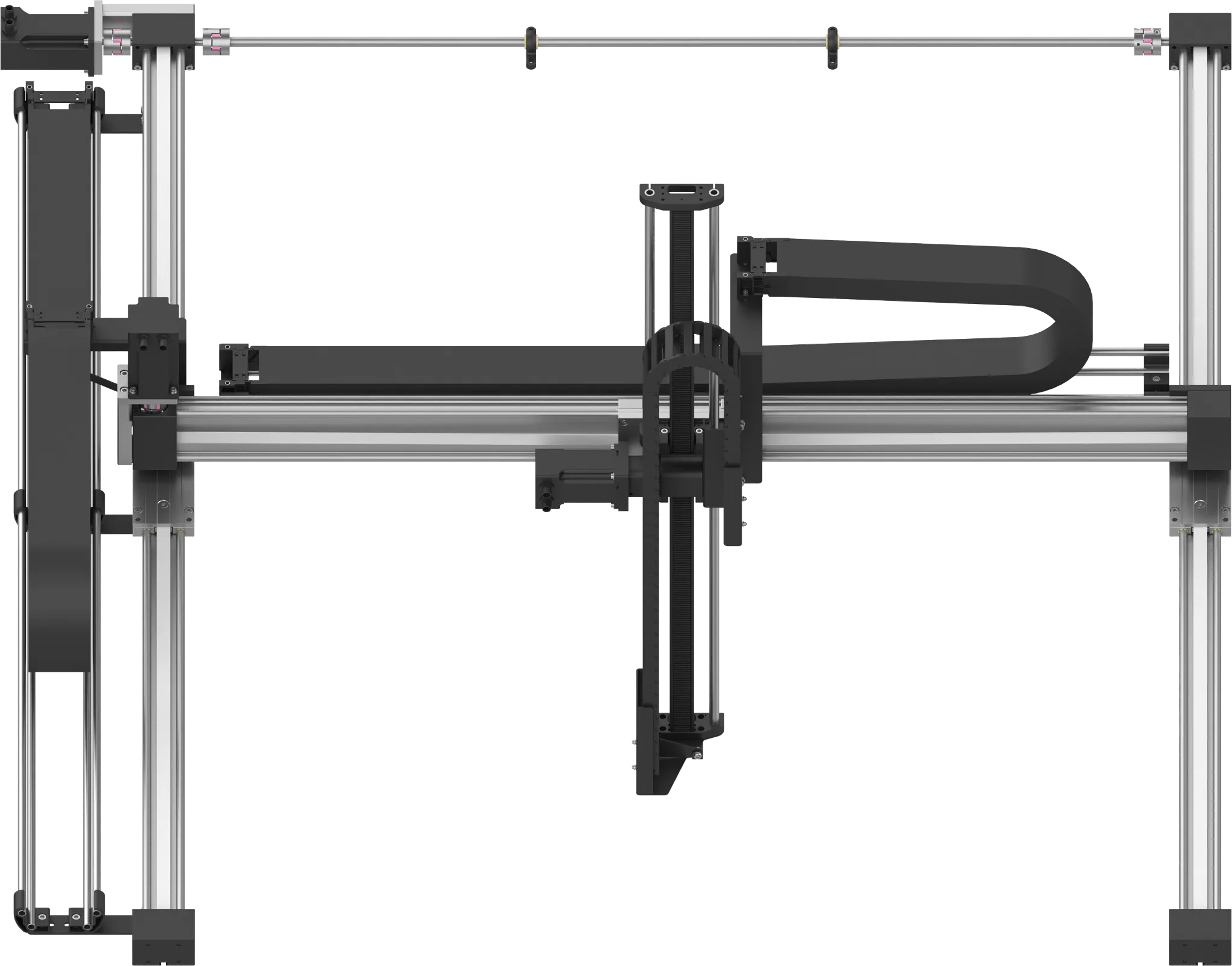 Energy chain sets for room linear robots