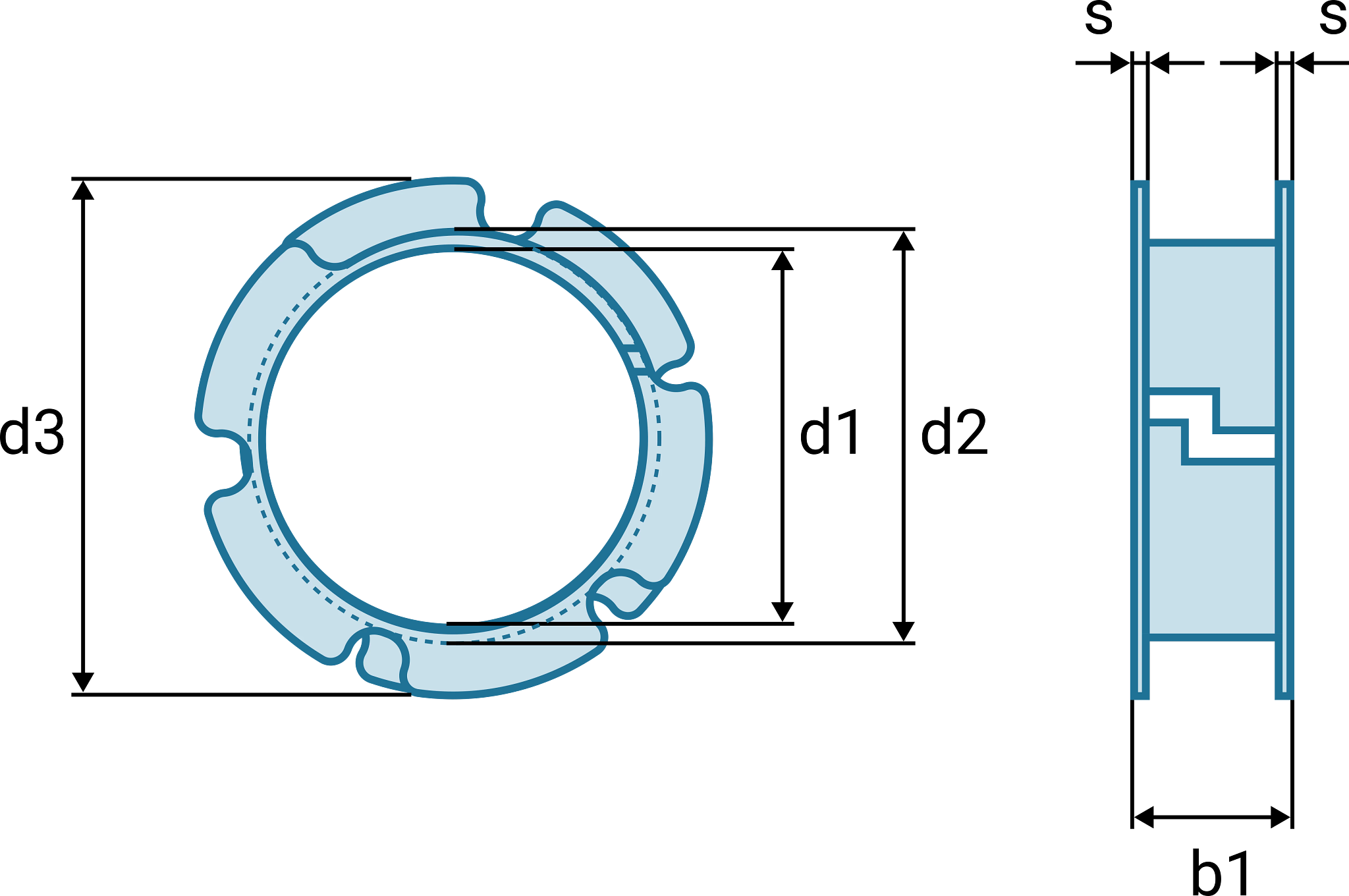 Naročite vgradne ležaje z dvojno prirobnico
