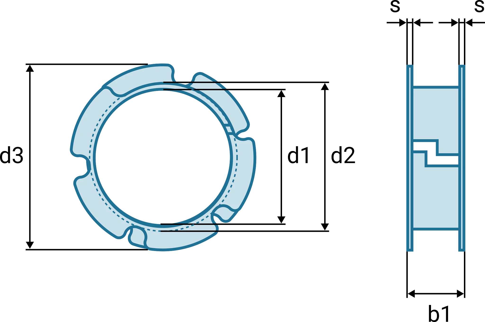 Shop Iglidur® Clip-in Double Flanged Bearings