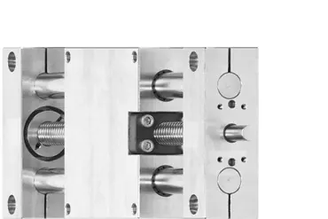 Stainless steel linear axis with lead screw drive