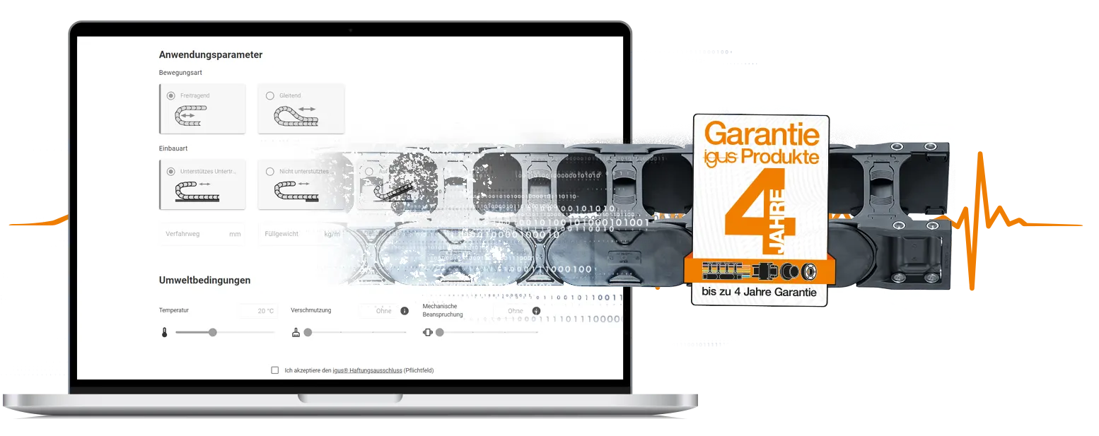 Calcular vida útil de cadenas portacables