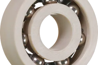 Roulement à billes en plastique avec cage F500