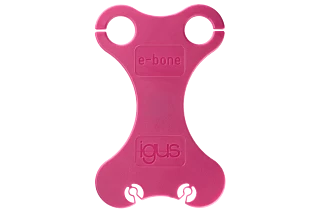e-bone cable manager in pink