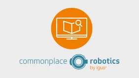 Commonplace Robotics dengan logo igus®