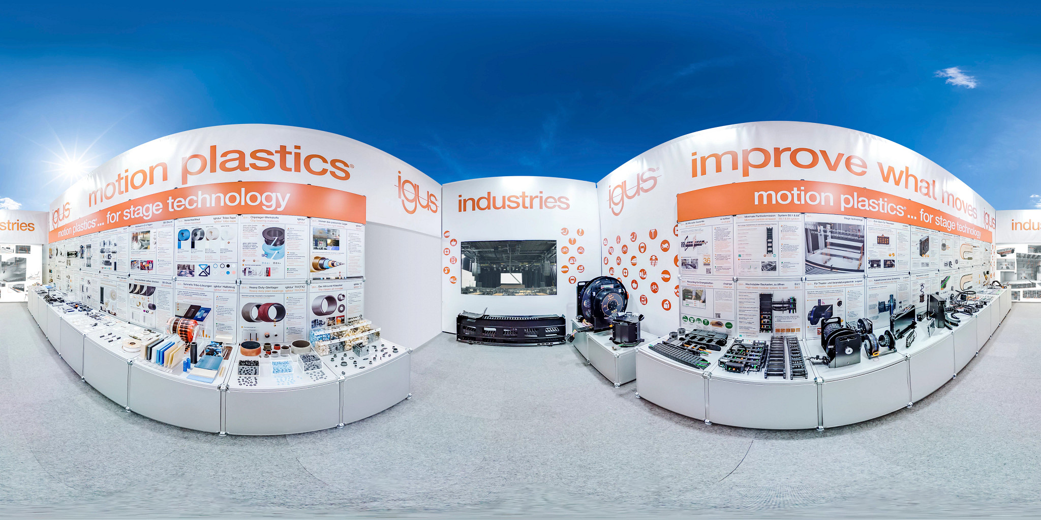 Estand de la feria virtual