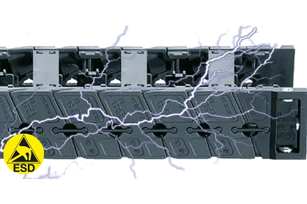 ESD Drag Chains & Plastic Cable Carriers | igus®