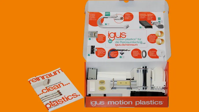 Sample box for cleanrooms | igus Australia