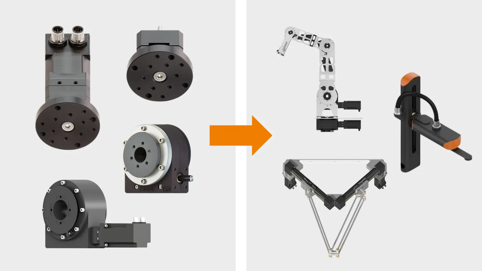 이구스 기어박스 어셈블리
