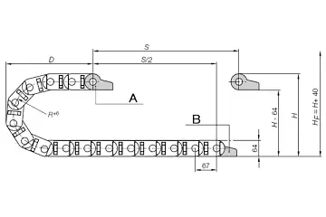 Z300.075.075.0 technical drawing