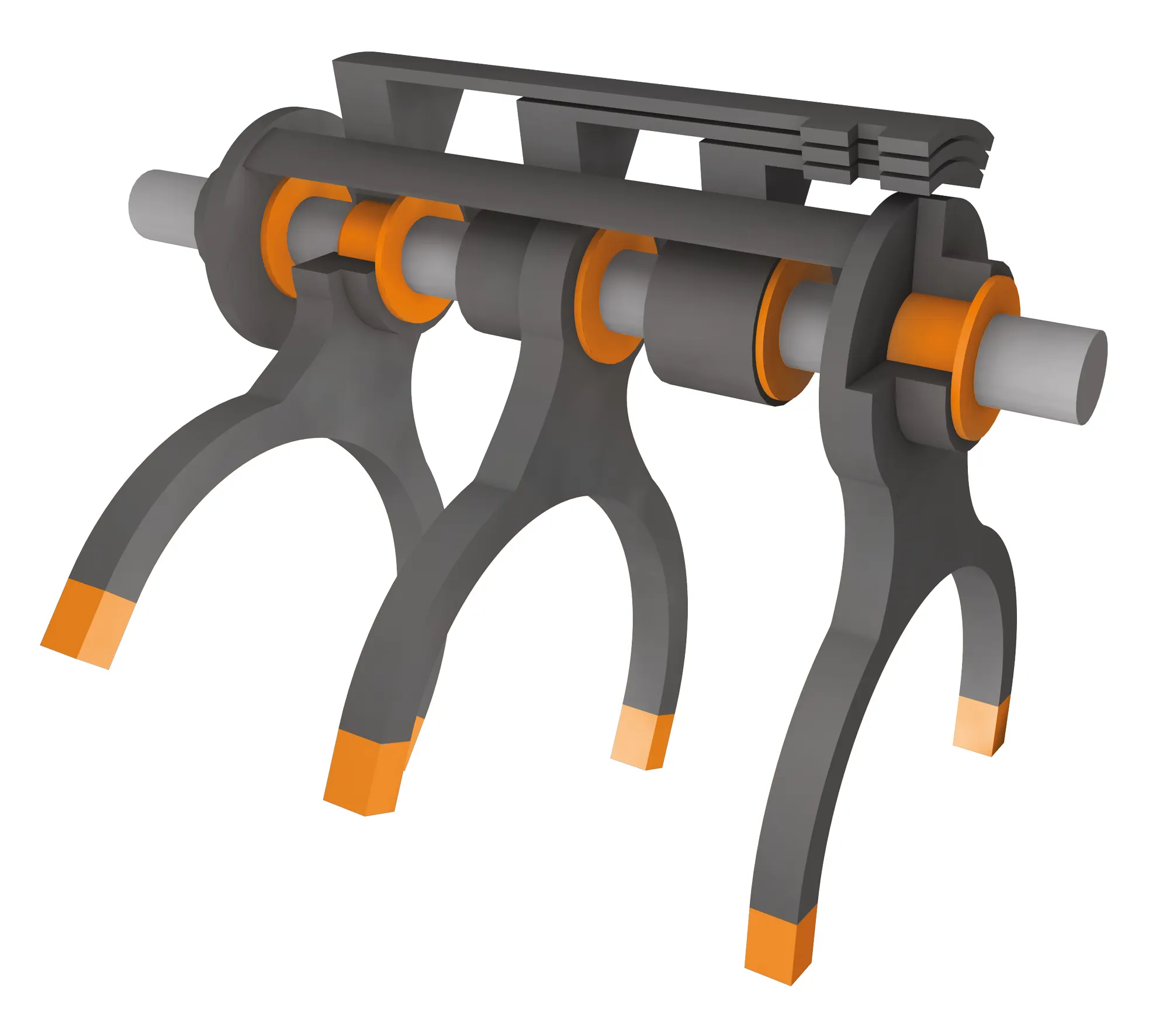 Plain bearing in the shift fork