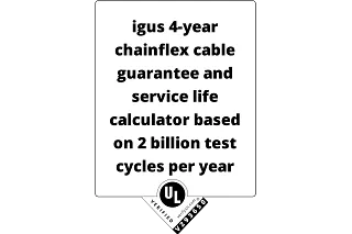 chainflex UL-verified marketing label