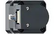 帶絞線和編碼器的 drylin® E 免上油線性系統螺桿步進馬達，NEMA 17短版