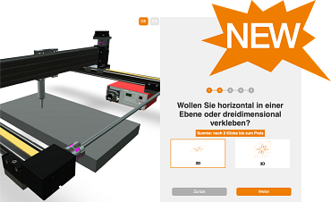 Configuratore per incollaggio e dosaggio automatizzato