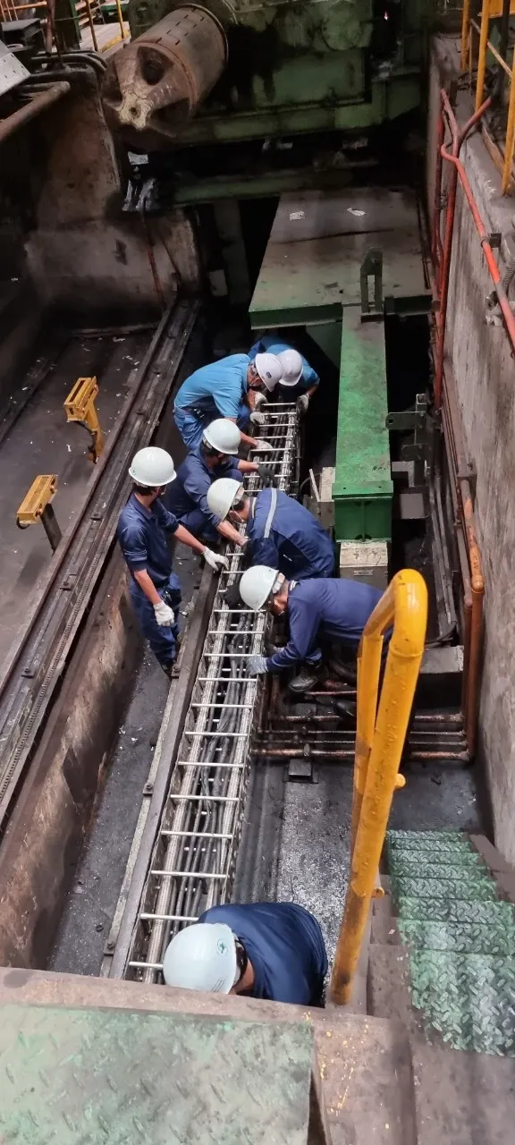 Hình ảnh dự án xích dẫn cáp tại Việt Nam