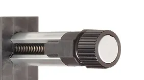 Single-tube linear unit with one-sided flange