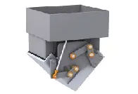 Dosaging the unpacked products