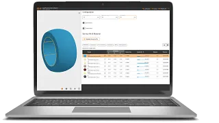 Spherical Ball Configurator mit Laptop