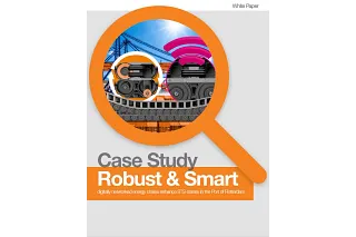 Digitally networked energy chains enhance STS cranes in the Port of Rotterdam