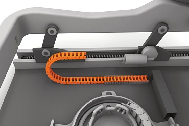 Energy chain in car seat