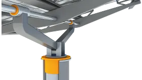 iglidur® G plain bearings used in solar panels
