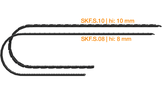 Support chain SKF.S.10.125.01.0 untuk e-skin flat