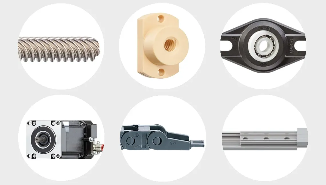 Forskellige produkter til brug i dronecoveret