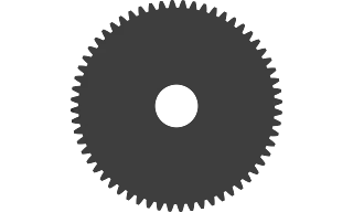 Large machined gears