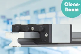drylin T linear guide suitable for cleanrooms
