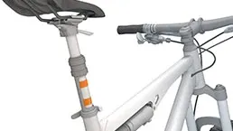 poste de asiento de bicicleta