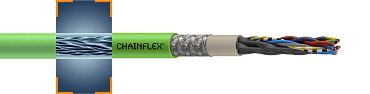 chainflex® 耐彎曲測量系統電纜