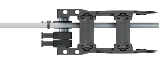 Top-hat (DIN) rail tiewrap plate 2010.ZH