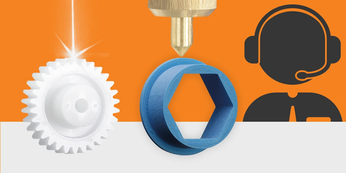 Demostración en vivo de 3DP y piezas personalizadas