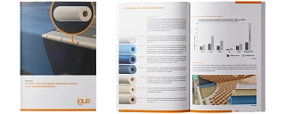 Knife edge rollers white paper