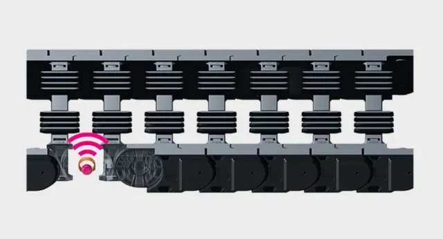 Energy chains for long travel and heavy duty