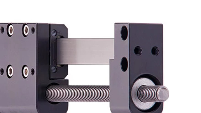Flache Linearmodule mit Spindelantrieb drylin® SLT