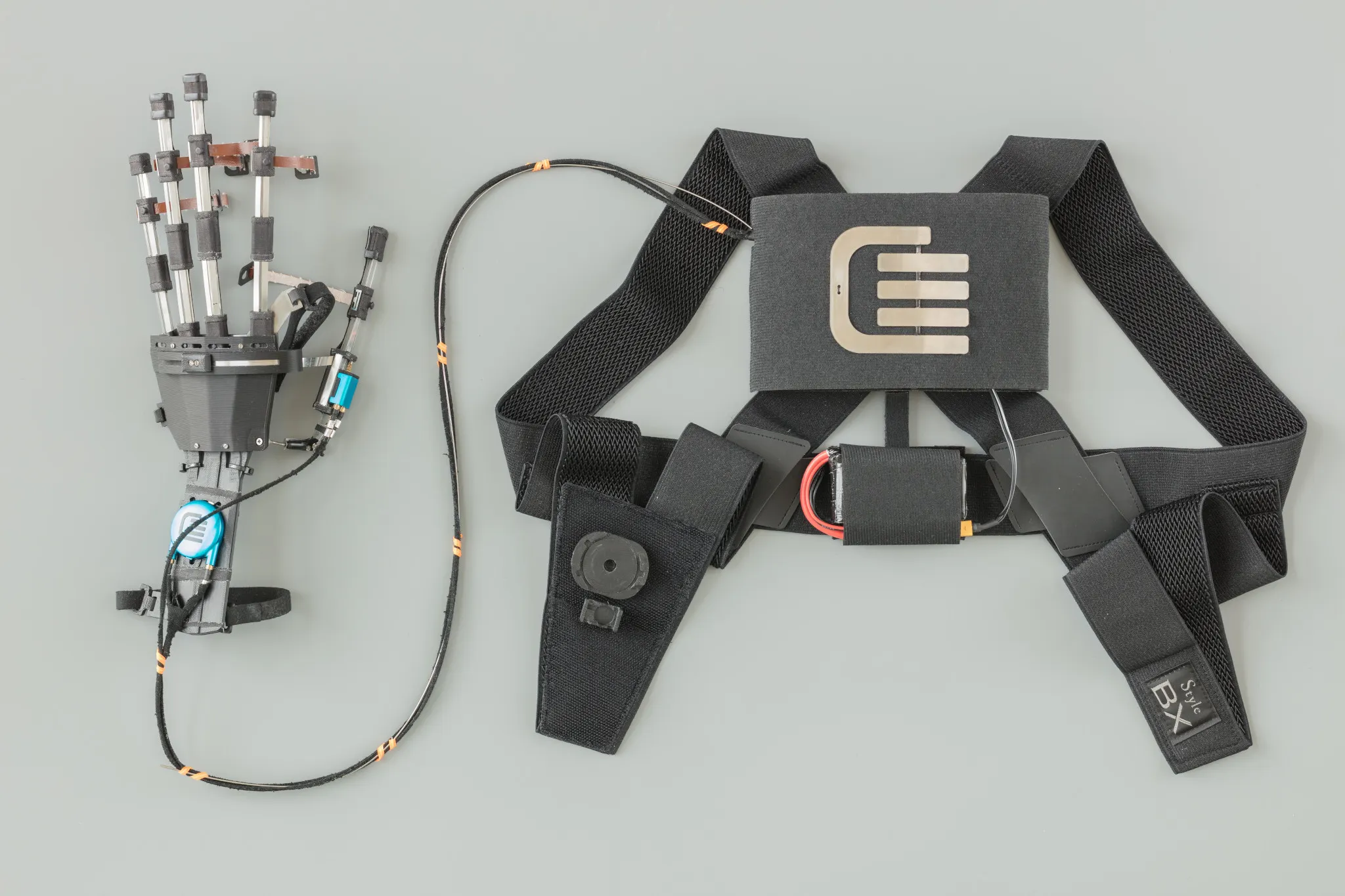 3D printed exoskeleton as an application example