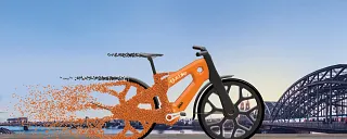 igus:bike made from recycled plastic