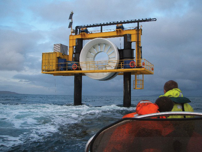 Tidal turbine from OpenHydro