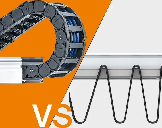Energiekettensysteme statt Stromschienen